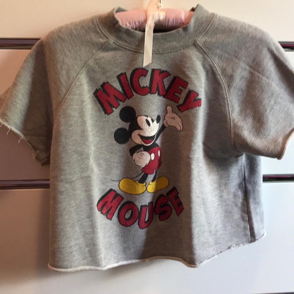 Mickey Mouse Sweatshirt CROPPED